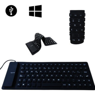 TECLADO USB MINI FLEXIBLE