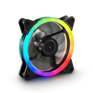 VENTILADOR CPU RGB 12CM -12v