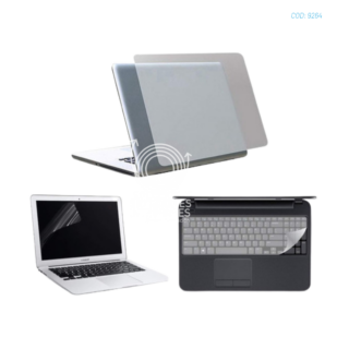 MICA SKIN PROTECTOR DE LAPTOP 15,6" 3EN1