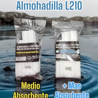 ALMOHADILLA EPSON L210 L220 L355 L365 L375 L385 L395 L455 L495 ET2550 calidades