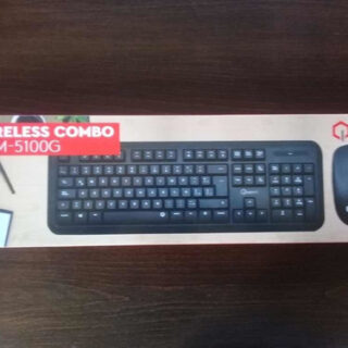 COMBO TECLADO MULTIMEDIA + MOUSE INALAMBRICO QUASAD QC-5100G