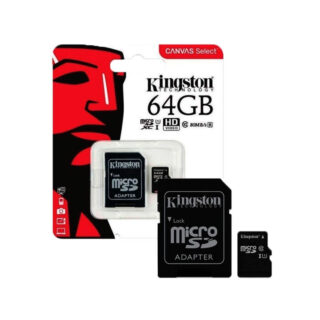 MEMORIA MICRO SD KINGSTON  64GB CLASS 10 ORIGINAL