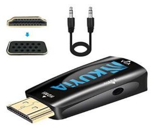 ADAPTADOR  DE HDMI -> SALIDA VGA + AUDIO