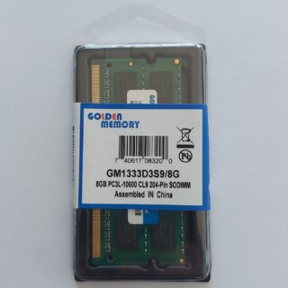MEMORIA RAM LAPTOP DDR3L 8GB 1333MHZ GOLDEN MEMORY