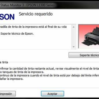 RESETEO + CAMBIO DE ALMOHADILLAS IMPRESORA EPSON