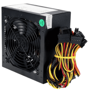 FUENTE DE PODER DE CPU GENERICA ATX 850w BLACK  VENT. ESTILO GAMER
