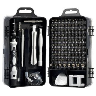 KIT JUEGO DE HERRAMIENTAS DESTORNILLADOR 117PCS