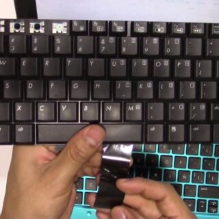 INSTALACION DE TECLADO EN LAPTOP SOBREPUESTO