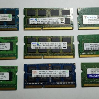 MEMORIA RAM LAPTOP DDR3 DDR4 VARIAS MARCAS (USADAS) KINGSTON SAMUNG ADATA