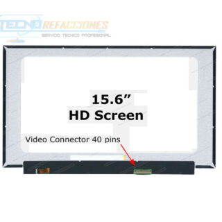 PANTALLA LAPTOP LED 15.6" 40PINES ULTRASLIM (SIN SOPORTES)