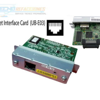 TARJETA DE RED RJ45 UB-E03 EPSON TM-U220 TM-T88IV T88III T88V T81 T82II TM-H6000III