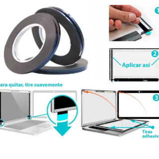 CINTA DOBLE FAZ PARA PEGAR PANTALLAS LAPTOP CELULAR