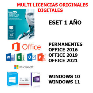LICENCIAS DIGITAL ESET OFFICE WINDOWS