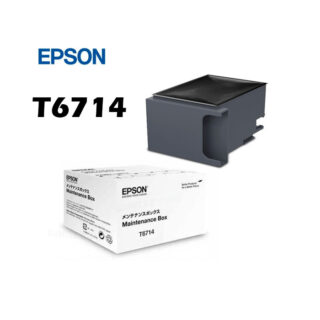 CAJA DE MANTENIMIENTO COMPLETA CHIP T6714 EPSON WF-C8190 WF-C8690 WF-C869R WF-C878R WF-C879R